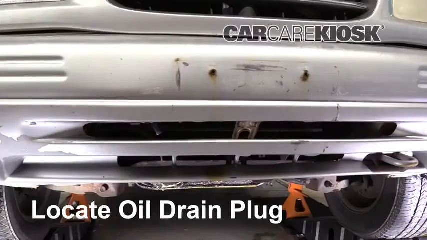 1999 Suzuki Grand Vitara JLX 2.5L V6 Oil Change Oil and Oil Filter